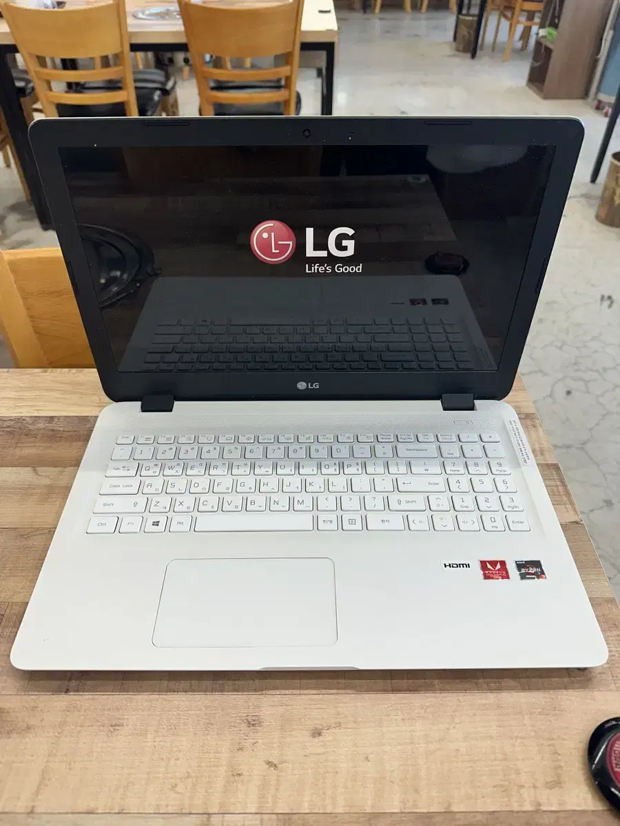 LG 15.6인치 그램형 화이트 울트라북 업그레이드형 깨끗한 노트북 판매